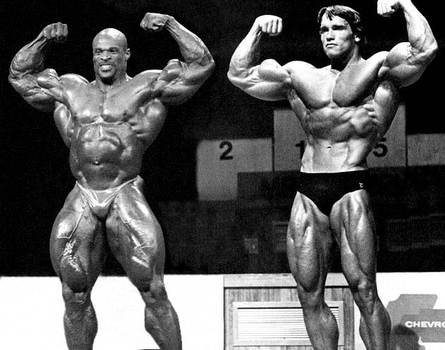 arnold schwarzenegger bodybuilding diet. Ronnie Coleman and Arnold